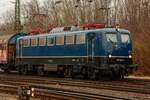 BYB 110 262-3 der Bayernbahn in Köln Gremberg, Februar 2025.