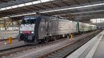 Am 3.11.22 stand 189 290, von MRCE an BeLog vermietet, im Chemnitzer Hbf.