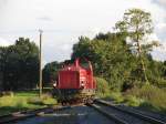 D22 mit Sperrfahrt 338 Esche-Osterwald in Esche am 18-9-2012.