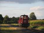 D22 mit Sperrfahrt 338 Esche-Osterwald in Esche am 18-9-2012.