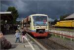 Die echte Premierenfahrt auf der Ablachtalbahn.