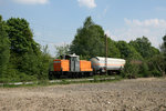 Bocholter Eisenbahn 360 109 mit Übergabe von Oberhausen-Osterfeld an den Niederrhein.
Aufgenomm in Oberhausen am 06.05.2008.