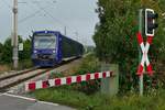 Auf Grund der Elektrifizierung der Sdbahn und der damit verbundenen Streckensperrung zwischen Friedrichshafen und Ravensburg verkehrt die Bodensee-Oberschwaben-Bahn nicht auf ihrer Stammstrecke