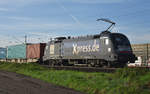 BoxXpress mit der 182 515-7/ES 64 U2-015 kommend mit Container aus Lüneburg.