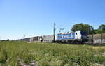 BoxXpress unterwegs mit Container in Richtung Hamburg.