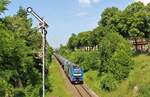 159 208 BSAS fuhr am 16.06.21 einen Kesselzug von Lederhose-Neustadt (Donau).