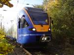 Der cantus 428 003  Bebra  beim Rangieren in Kassel.