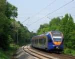 427 503 und 427 xxx sind am 2.05.09 bei Bonaforth als CAN 31713 Gttingen - Kassel Hbf Richtung Speele unterwegs.