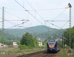 428 503 bei der Ausfahrt als CAN 31718 Kassel Hbf - Gttingen am 2.05.09 in Hann. Mnden. Nchster Halt ist Hedemnden.