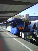 Ein verirrter Flirt der Cantus-Bahn (427-504) fernab seiner Heimat Gesehen im Mnchner Hbf Gleis 36. Ich wei wirklich nicht was er hier in Mnchen zu tun hatte.