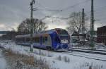 Melde mich zurck aus der Feiertags-Pause. Dieser gefrostete Cantus-Flirt wollte seine Betriebsnummer lieber fr sich behalten. Aufgenommen am 09.12.2010 am B Eltmannshausen/Oberhone.