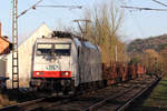 ITL E186 138 in Ludwigsau-Friedlos 28.11.2017