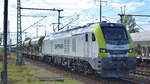 ITL - Eisenbahngesellschaft mbH, Dresden [D] mit  159 103-1  [NVR-Nummer: 90 80 2159 103-1 D-ITL] und Ganzzug Schüttgutwagen am 10.09.20 Bf. Flughafen Berlin Schönefeld. (nun habe ich sie alle von ITL erwischt).