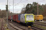 ITL 145 094-9 in Diensten von Captrain in Eystrup 24.2.2024