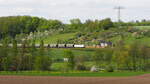 ITL/Captrain Vectron 193 785 rollt mit einem Getreidezug, hier bei Oberau, Richtung Dresden.