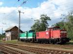 ITL V60 106 002+106 005 in Elsterwerda-Biehla 16.07.07