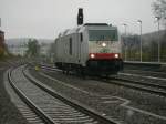 285 106-1 der ITL Dresden beim Rangieren in Gera Hbf (30.10.2008)