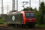 ITL 481 002-4 fhrt am 11.8.09 durch Ratingen-Lintorf