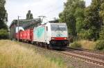 E 186 150 ITL am 04.07.2009 nach berquerung des Mittellandkanals bei Peine