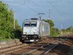 185 562 der ITL fhrt Single am 7.9.12 durch Dresden Stetzsch.