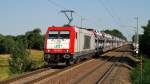 185 650 (ITL) mit Autozug in Nnchritz (23.07.2013)