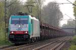 E186 242-4 auf der Hamm-Osterfelder Strecke in Recklinghausen 24.4.2015