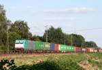 ITL 186 131 mit DGS 94214 (Frankfurt Oderbrcke–Hamburg-Waltershof) am 13.08.2012 zwischen Winsen (Luhe) und Ashausen