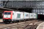 ITL 185 598-0 durchfährt Bremen Hbf 12.8.2015