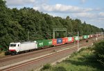 E 186 139 mit DGS 42328 (ITL, Praha-Zizkov–Hamburg-Waltershof) am 16.08.2016 zwischen Radbruch und Winsen (Luhe)  