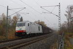 Elbtalumleiter auf der KBS 544a Richtung Vojtanov/CZ, Aufgenommen mit der ITL 285 108 am Porscheteilezug in Plauen am 11.11.2016