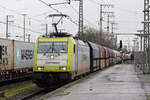 Captrain 186 158-2 in Emmerich 15.2.2024