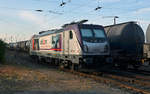 187 014 der Captrain pausierte am 01.09.18 in Großkorbetha.