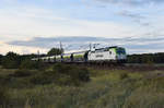 Captrain Vectron 193 894-3 zieht seine Getreidewagen der AGRO Terminal Heidenau in Richtung Hagenower Land.