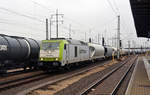 Am 17.03.19 bespannte 285 111 den Sodazug von Stassfurt nach Bitterfeld.