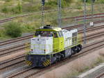 Captrain 1123, MAK G 1206, 275 120-4 ( 9280 1275 120-4 D-RBB ) beim rangieren in Gera am 2.9.2020