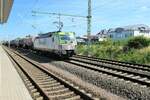 193 896 von Captrain, fotografiert am 24.06.2022 in Radebeul-Ost