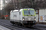 Captrain 193 891-9 durchfährt Hamburg-Harburg 11.1.2017