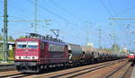 CLR 155 103-5 mit Getreidezug am 18.09.18 Bf. Flughafen Berlin-Schönefeld.