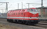 CLR mit 229 147-4 (92 80 1229 147-4 D-CLR) am 21.03.19 Magdeburg Hbf.