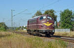 227 004 der CLR rollte am 20.09.24 Lz durch Jütrichau Richtung Roßlau.