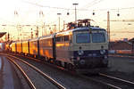 Centralbahn 1042 520 am Schluss eines netten Zuges im letzten Licht des Tages in Löhne(Westfl.) 13.2.2018