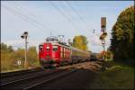 Die ehemalige Schweizer Re 4/4 lebt ihr  zweites Leben  bei der Centralbahn.