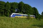 VT565 Desiro LausitzBahn in Krzewina Zgorzelecka am 19.05.2007r.