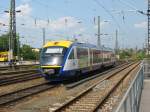 Ein Desiro der Lausitzbahn (connex) von Leipzig kommend verlsst DD-Neustadt als LB 82663 nach Grlitz.