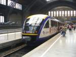 VT642 der Connex Sachsen in Leipzig Hbf, 22.5.07.