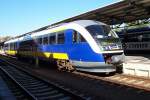 VT 560 als LB 82621 Cottbus - Liberec am 23.09.2006 in Zittau, der Zug fhrt nur Samstag, an diesem Tag aber nur bis Chrastava, die letzten 10 km Schienenersatzverkehr.