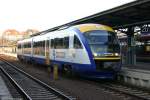 BR642 LausitzBahn in Zittau am 15.12.2006