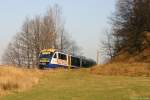 642 LaustizBahn in Krzewina Zgorzelecka am 16.12.2006