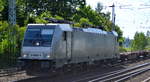 CTL mit der akiem Lok 186 261-4 und Containerzug (leer) Richtung Frankfurt/Oder am 22.05.18 Berlin-Hirschgarten.