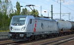 CTL Logistics GmbH mit der akiem  187 520-2  [NVR-Number: 91 80 6187 520-2 D-AKIEM] und Kesselwagenzug am 03.09.18 Bf.